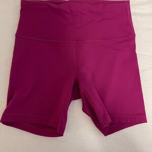 Lululemon wunder under shorts 6 inch